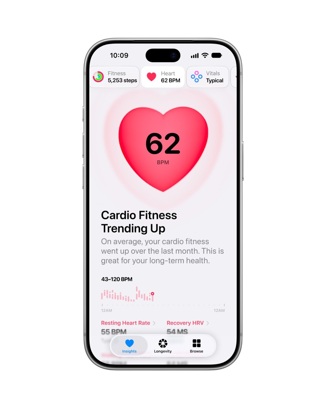 Apple says this is the most accurate heart measurement of any smartwatch, based on Apple's own internal testing with over 1,000 people, compared against other top-selling watch brands.