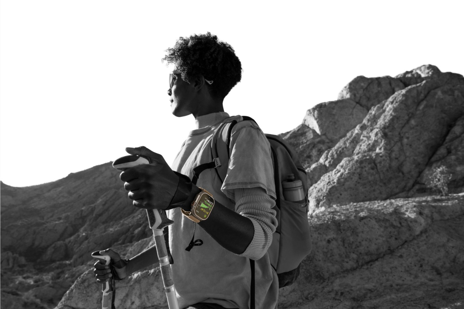 • Extended Workout mode, using GPS for location plus heart tracking, lasts up to 25 hours — up 25% from the previous generation