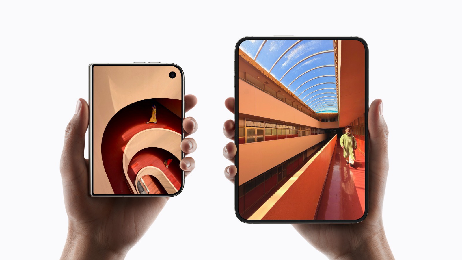 Two screens, one design