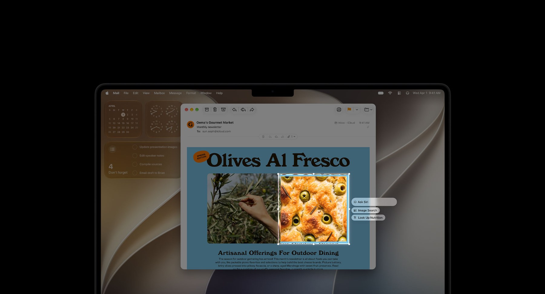 Visual Intelligence บน Mac ให้ถามเรื่องอะไรก็ได้ที่อยู่บนหน้าจอ แค่แคปหน้าจอรูปหรือ PDF แล้วให้ Siri ตอบ ค้นหา หรือลงมือทำต่อ